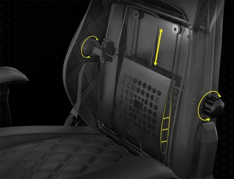 Corsair TC500 LUX: כסא יוקרתי עם בעיה בולטת